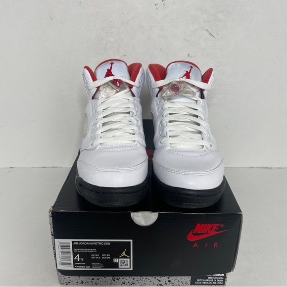 Nike Air Jordan 5 Retro GS “Fire Red” 2023 - Picture 2 of 4